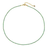 Russian Diopside Silver Necklace