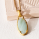 Pacific Chalcedony Silver Pendant