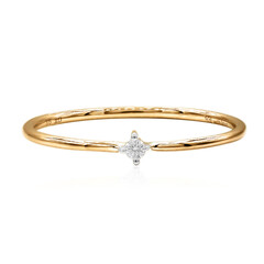 9K SI1 (G) Diamond Gold Ring