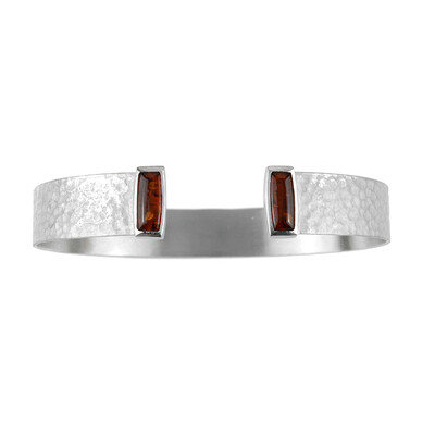 Baltic Amber Silver Bangle (dagen)