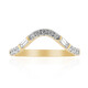 14K IF (D) Diamond Gold Ring (Annette)