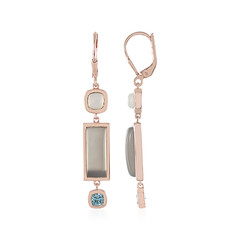 Silver Moonstone Silver Earrings (KM by Juwelo)