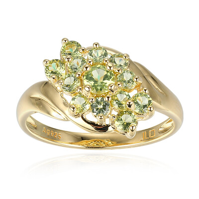 Peridot Silver Ring