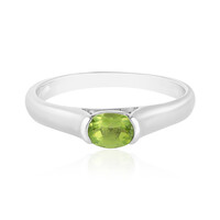 Peridot Silver Ring