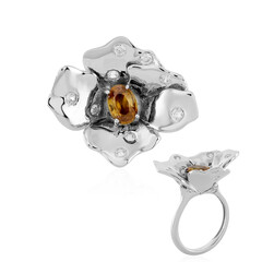 Yellow Zircon Silver Ring (SAELOCANA)