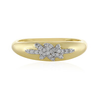 9K Flawless (F) Diamond Gold Ring (LUCENT DIAMONDS)