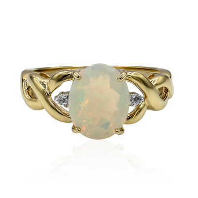 9K AAA Welo Opal Gold Ring (Adela Gold)