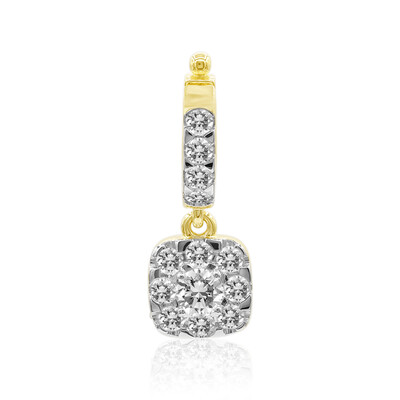 14K IF (D) Diamond Gold Pendant (Annette)