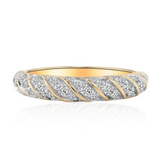 9K SI1 (G) Diamond Gold Ring