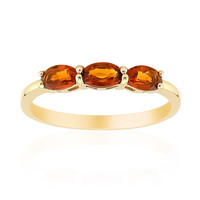 Madeira Citrine Silver Ring