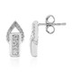 Zircon Silver Earrings