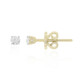 9K SI1 (G) Diamond Gold Earrings (Annette)