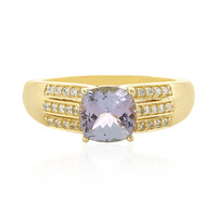 9K Unheated Tanzanite Gold Ring