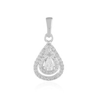 Zircon Silver Pendant