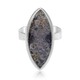 Grape Agate Silver Ring