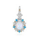 Welo Opal Silver Pendant (Granulieren)