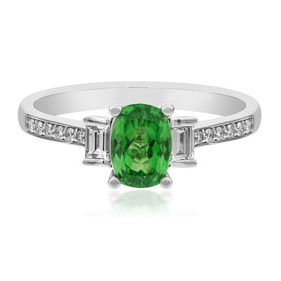 14K AAA Tsavorite Gold Ring (CIRARI)