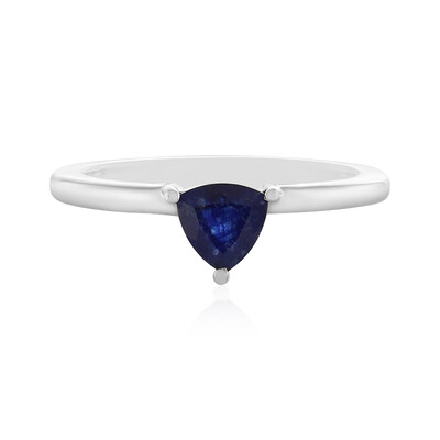 Madagascar Blue Sapphire Silver Ring