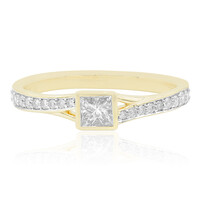 14K SI1 (G) Diamond Gold Ring