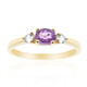 9K Ceylon Purple Sapphire Gold Ring