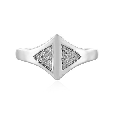 Zircon Silver Ring