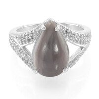 Botswana Agate Silver Ring