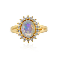 Welo Opal Silver Ring