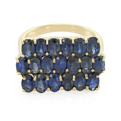 18K Burmese Sapphire Gold Ring (AMAYANI)