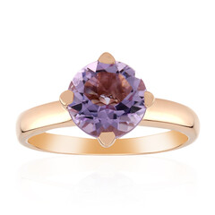 Rose de France Amethyst Silver Ring