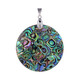 Abalone Shell Silver Pendant