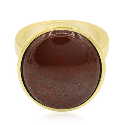 Red Jasper Silver Ring (MONOSONO COLLECTION)