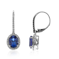 14K AAA Tanzanite Gold Earrings (CIRARI)