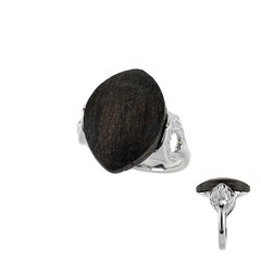 Black Oak Silver Ring