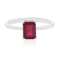 Madagascar Ruby Silver Ring