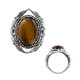 Tiger´s Eye Silver Ring (Desert Chic)