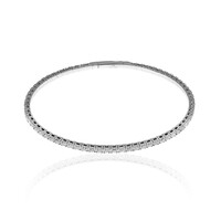 14K SI1 (H) Diamond Gold Bangle (CIRARI)