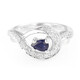 Laos Sapphire Silver Ring