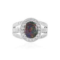 14K Andamooka matrix opal Gold Ring (AMAYANI)