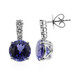 18K AAA Tanzanite Gold Earrings (CIRARI)