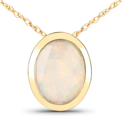 14K Welo Opal Gold Necklace