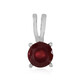 Madagascar Ruby Silver Pendant