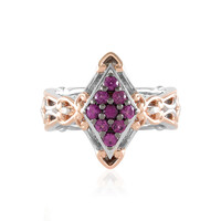 Rhodolite Silver Ring (Gems en Vogue)