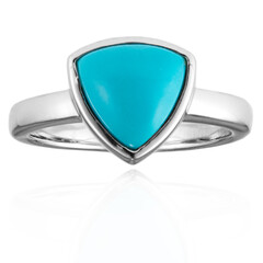 Sleeping Beauty Turquoise Silver Ring