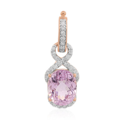 14K Kunzite Gold Pendant (Annette)