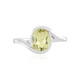 Lemon Quartz Silver Ring