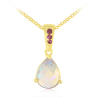 Welo Opal Silver Necklace