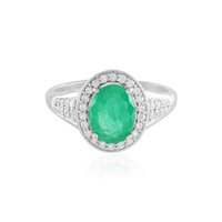 14K Russian Emerald Gold Ring (AMAYANI)