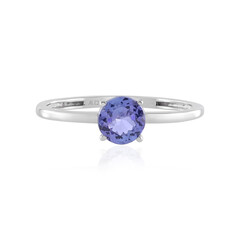 Tanzanite Platinum Ring