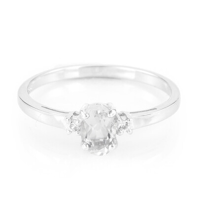 Petalite Silver Ring