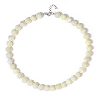 Mother of Pearl Silver Necklace